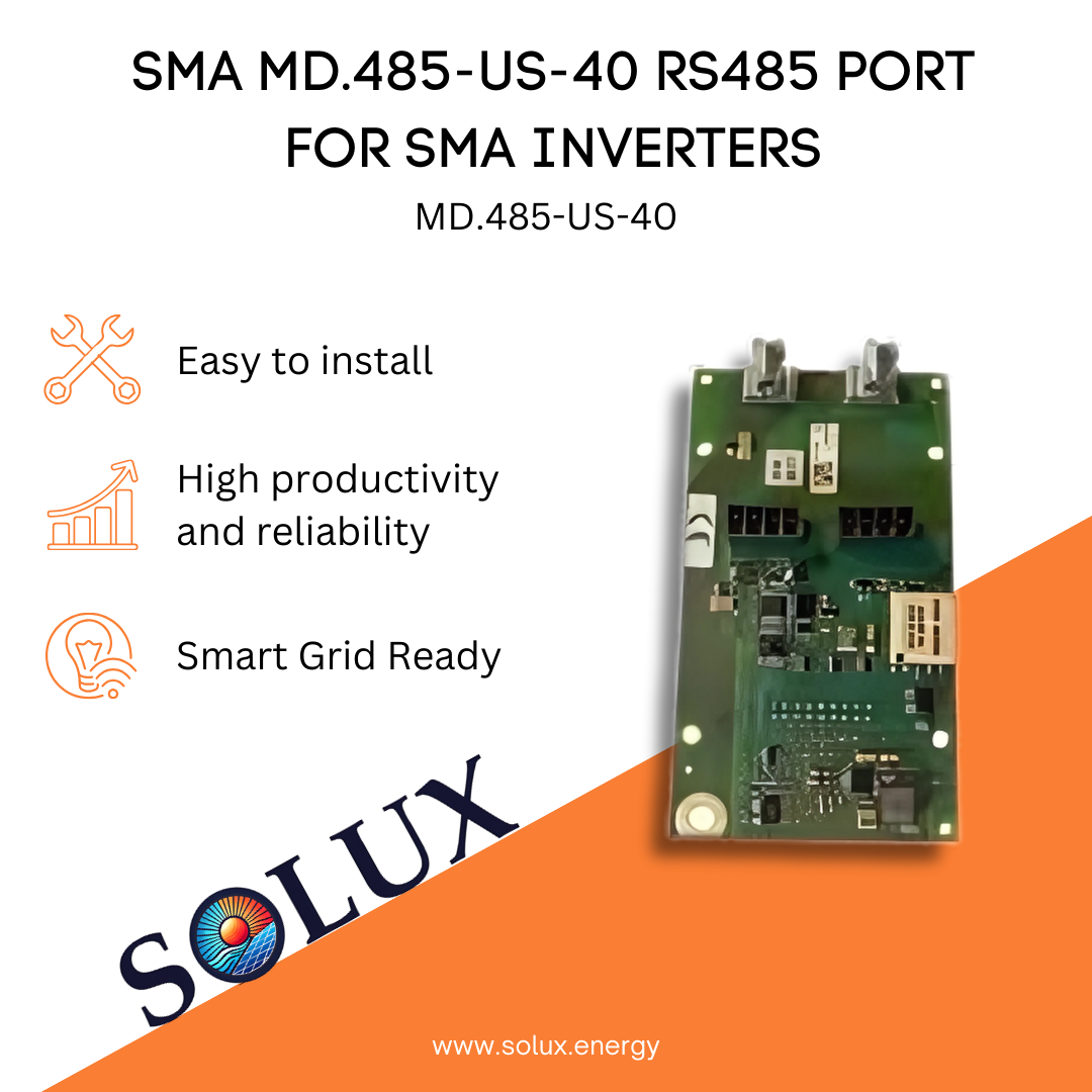 This is an image of SMA MD.485-US-40 RS485 Port For SMA Inverters, Retrofit Kit